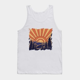 70s Retro Landscape Tank Top